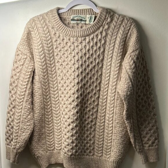 Aran Crafts 100% Wool Sweater Size XL - Picture 1 of 5